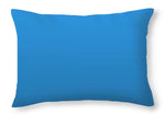 Blu Vibrant - Throw Pillow