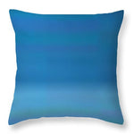 Blue Angular - Throw Pillow