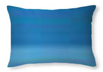 Blue Angular - Throw Pillow