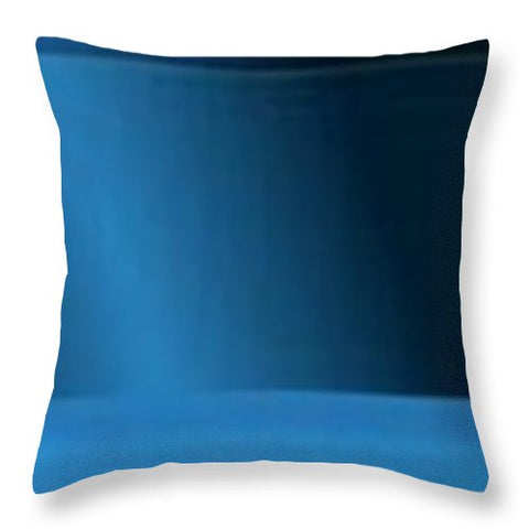 Blue Light - Throw Pillow