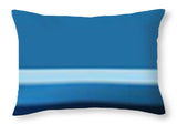 Blue Plank - Throw Pillow