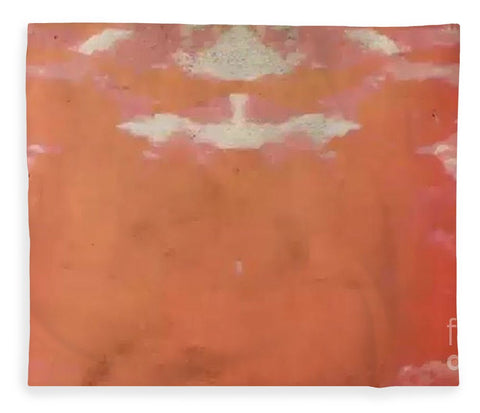 Butterfly on Red - Blanket