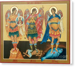 Byzantine Icon - Canvas Print