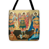 Byzantine Icon - Tote Bag