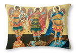 Byzantine Icon - Throw Pillow