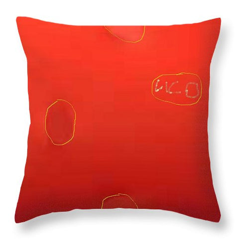 Cico Red - Throw Pillow