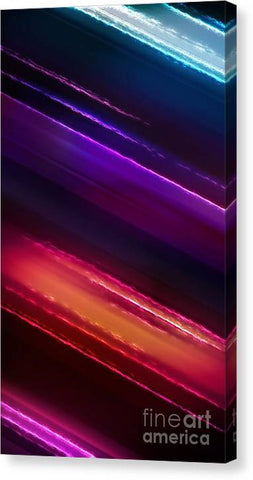 Colour Bands - Canvas Print