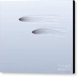 Double-line - Canvas Print