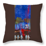 Figures on Hold - Throw Pillow