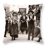 Folk - Throw Pillow