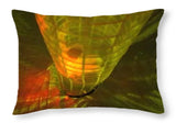 Green Frame - Throw Pillow