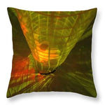 Green Frame - Throw Pillow