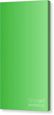 Green Tablet - Canvas Print