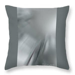 Grey Painting - Throw Pillow