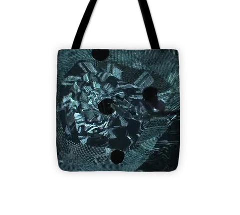 Grey Swirl - Tote Bag