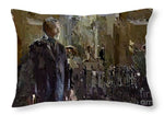 In the Hall - Throw Pillow