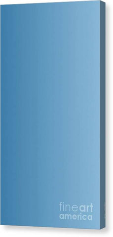 Light Blue - Canvas Print