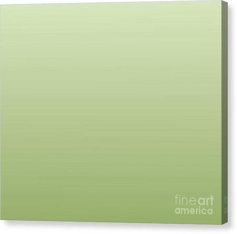 Light Green Square - Canvas Print