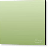 Light Green Square - Canvas Print