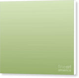 Light Green Square - Canvas Print