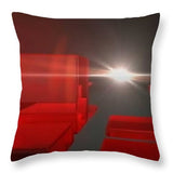 Light in Cube  - Throw Pillow