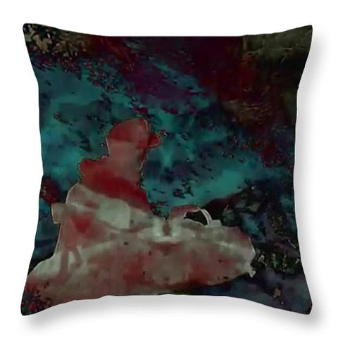 Lonely Man - Throw Pillow