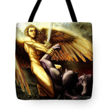 Michael Vs Devil - Tote Bag