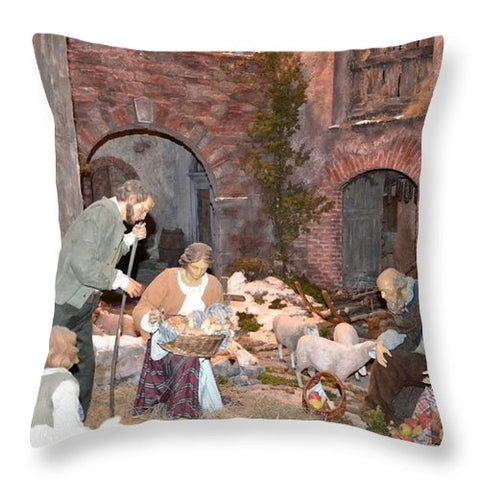 Nativity - Throw Pillow