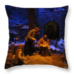 Nativity Scene - Throw Pillow