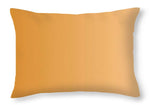 Ocher Vertical - Throw Pillow