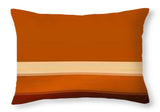 Orange Plank - Throw Pillow