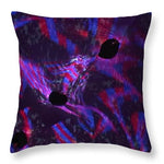 Purple Swirl - Throw Pillow