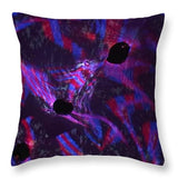 Purple Swirl - Throw Pillow