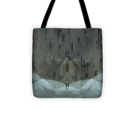 Rain of Words - Tote Bag