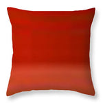 Red Angular - Throw Pillow