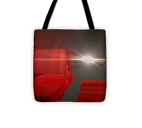 Red Cube - Tote Bag