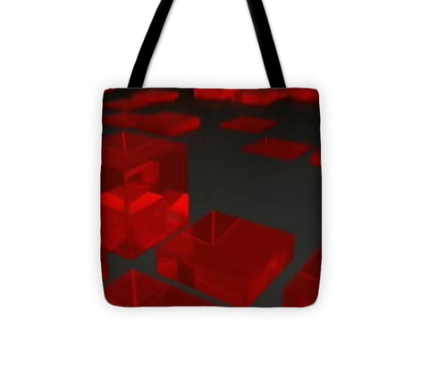 Red Cube2 - Tote Bag