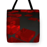 Red Cube2 - Tote Bag