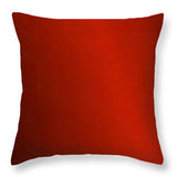 Red Glow - Throw Pillow