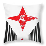 Red Star - Throw Pillow