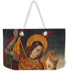 Saint Michael - Weekender Tote Bag