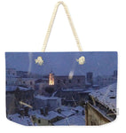 Snow - Weekender Tote Bag