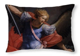 St Michael detail - Throw Pillow