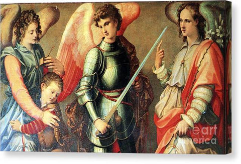 The Three Archangel - Canvas Print