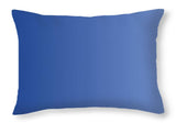 Vertical Blu - Throw Pillow