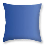 Vertical Blu - Throw Pillow