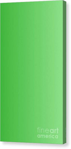 Vertical Green - Canvas Print