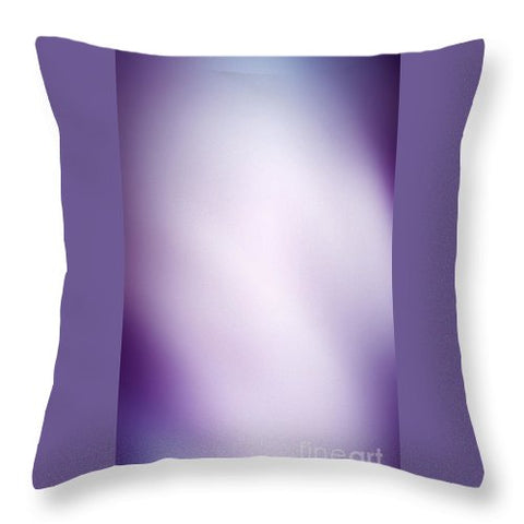 Violet  Ghost - Throw Pillow