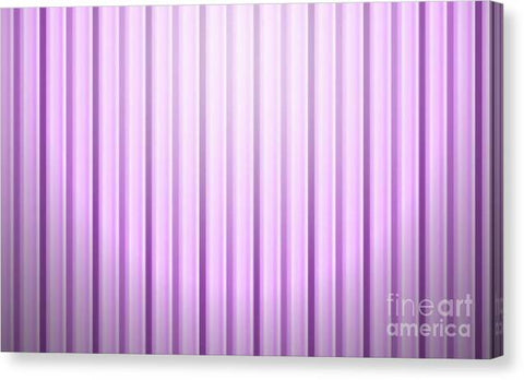 Violet Lines - Canvas Print