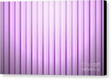 Violet Lines - Canvas Print